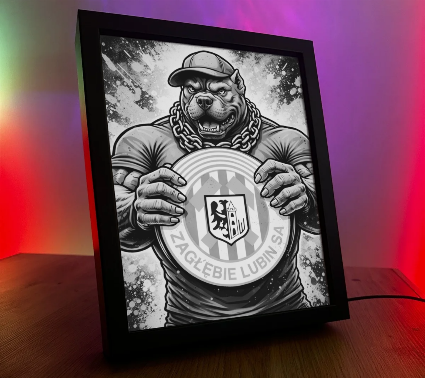 Obrazo Lampka Zagłębie Lubin 6