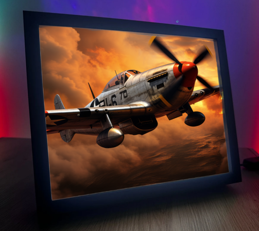 Obrazo-lampka Samolot 2