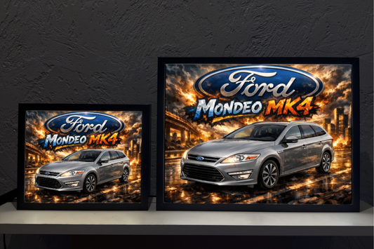 Ford Mondeo MK4 Kombi Srebrny Prezent Lampka Nocna ObrazoLampka 1