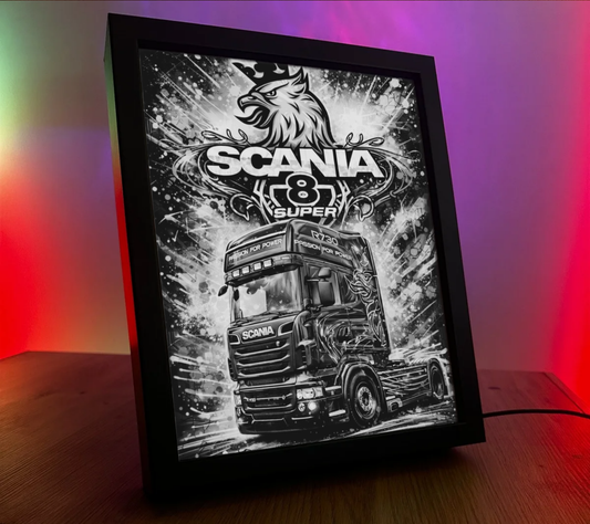 ObrazoLampka Scania V8 1