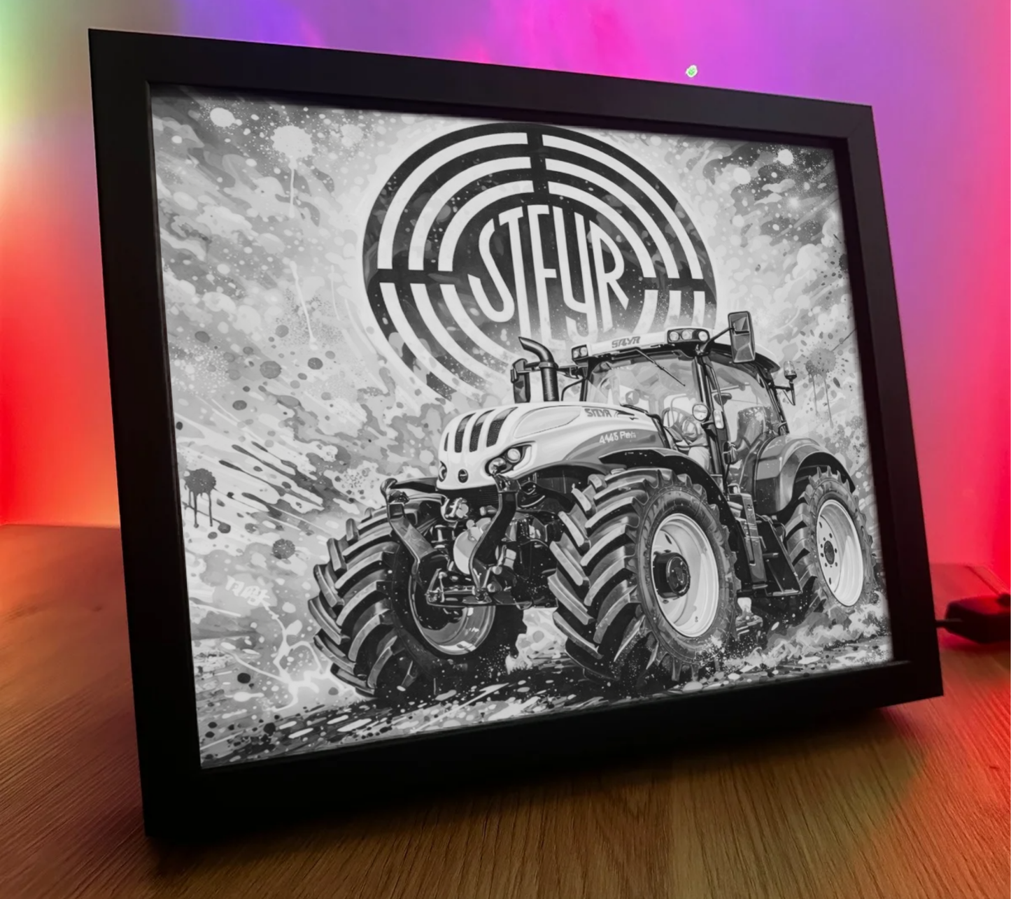 ObrazoLampka Traktor Steyr 1