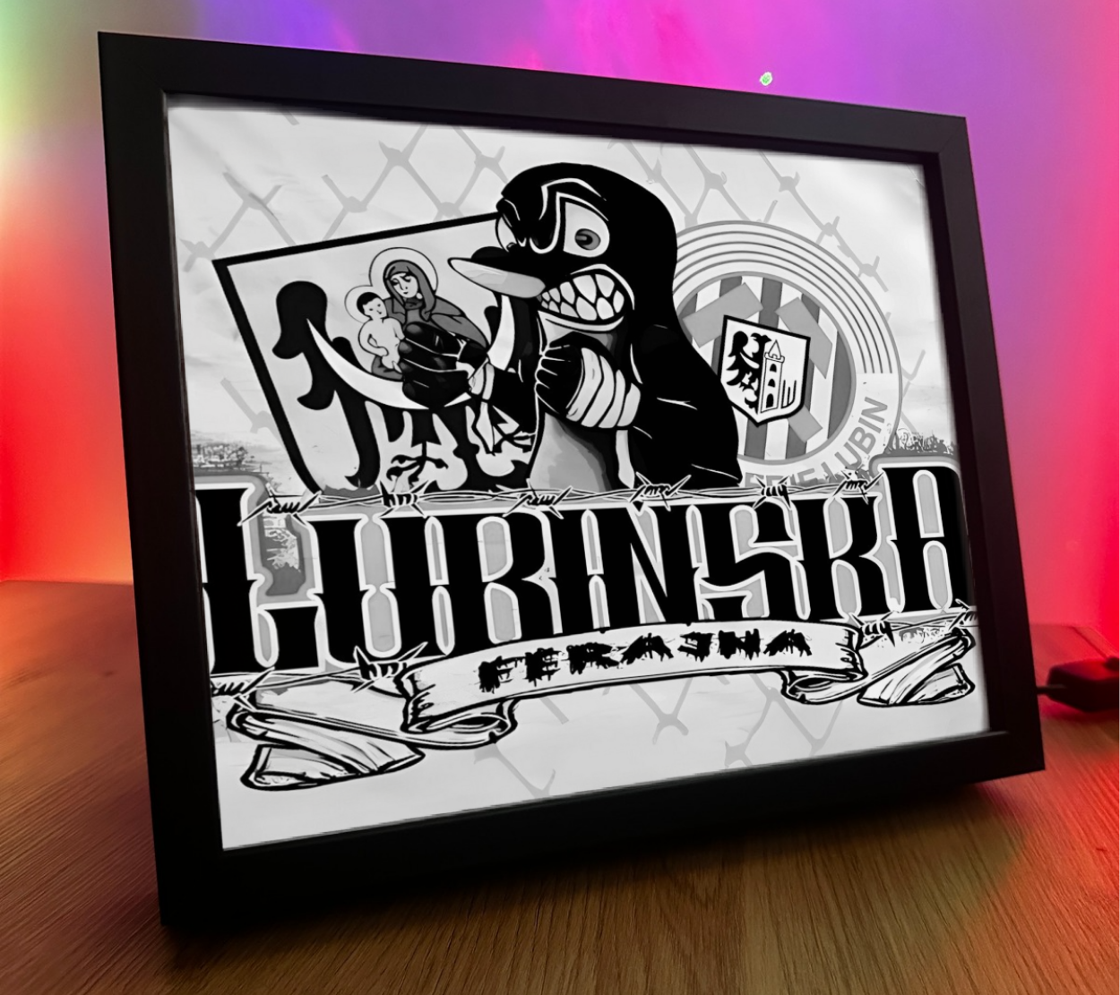 Obrazo Lampka Zagłębie Lubin 4