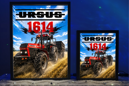 Traktor Ursus 1614 Lampka Nocna Pomysł na Prezent Obrazolampka 1