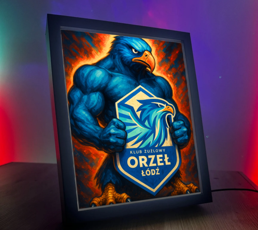 Obrazo Lampka Orzeł Łódź 3