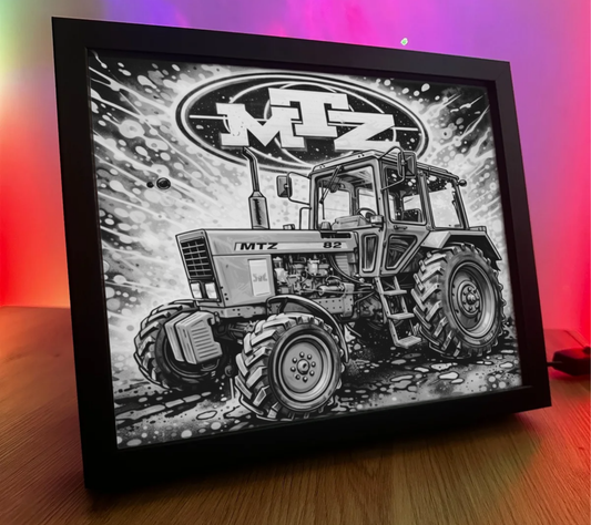 ObrazoLampka Traktor MTZ 1