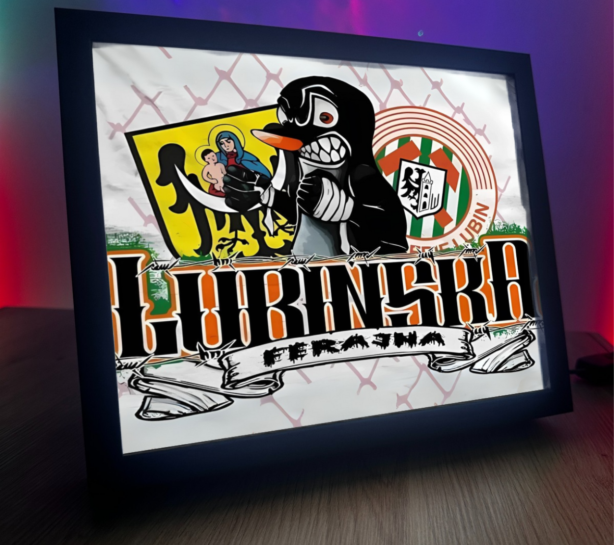 Obrazo Lampka Zagłębie Lubin 4