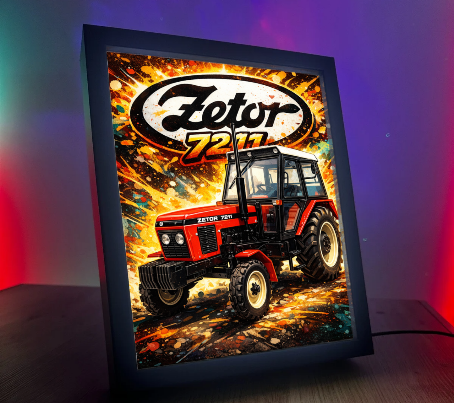 ObrazoLampka Traktor Zetor 7211 1