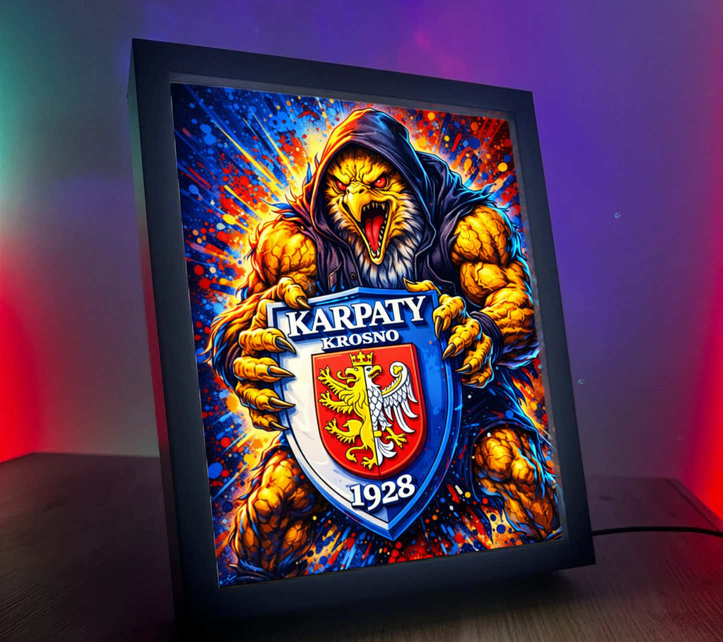 Obrazo Lampka Karpaty Krosno 1