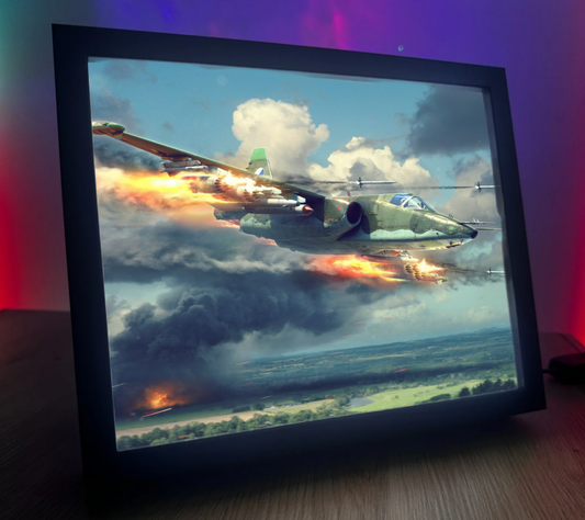 Obrazo-lampka Samolot 4