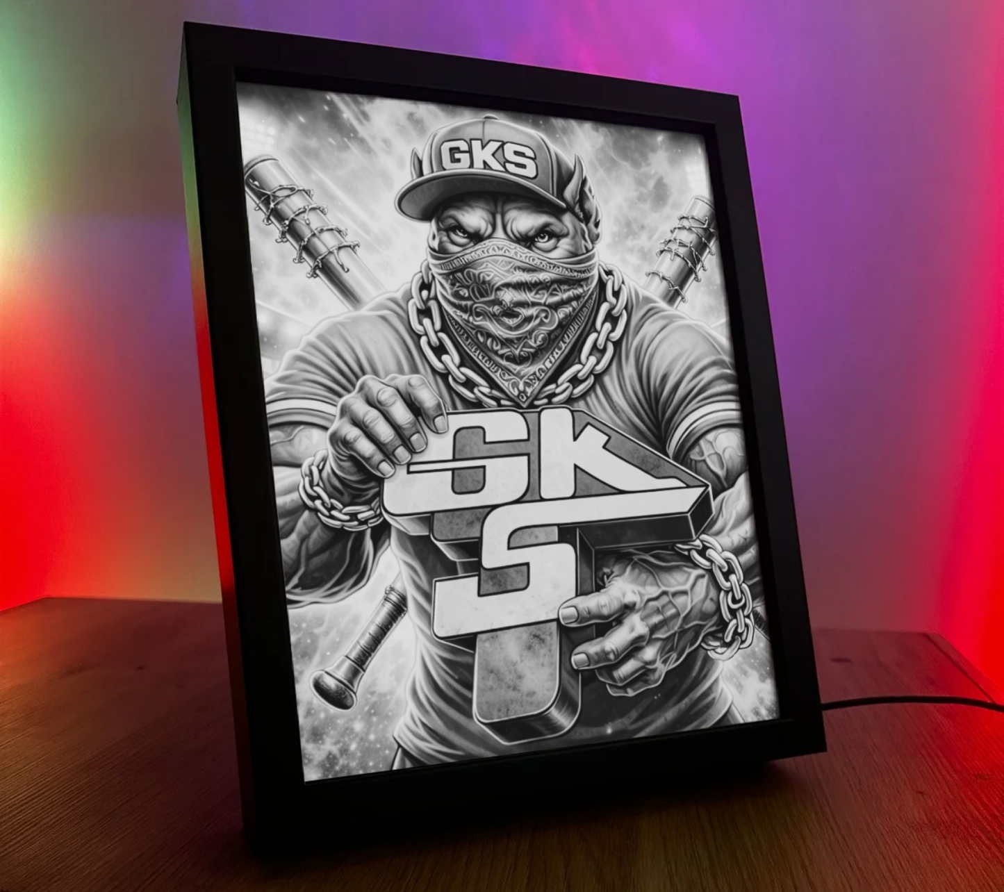 Obrazo Lampka GKS Łęczna 1