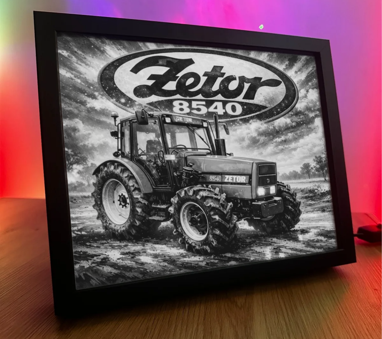 ObrazoLampka Traktor Zetor 8540 2