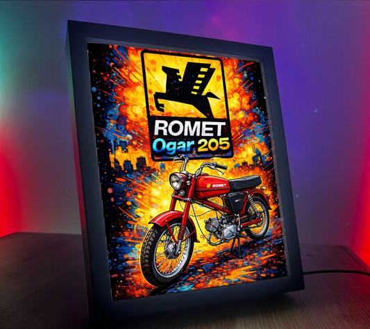 ObrazoLampka Romet Ogar 205 Czerowny 1