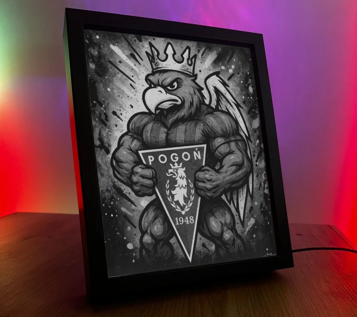 Obrazo Lampka Pogoń Szczecin