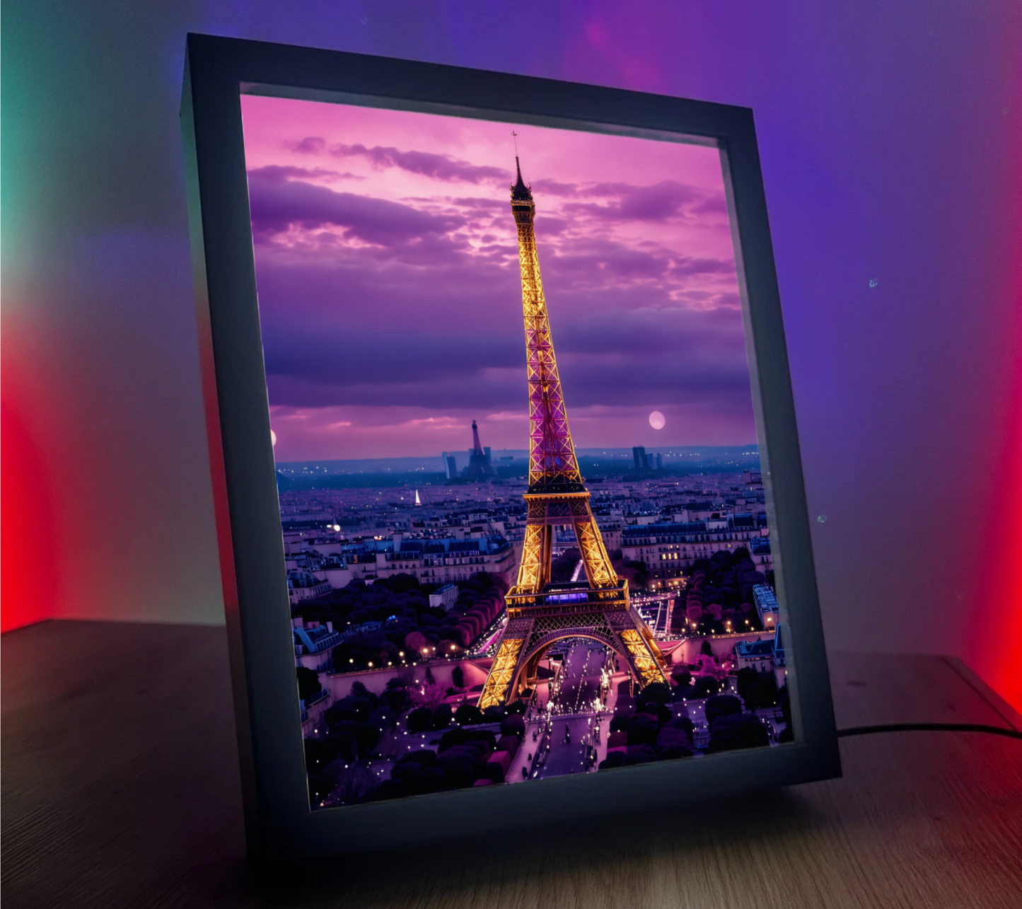 Obrazo-lampka Wieża Eiffla