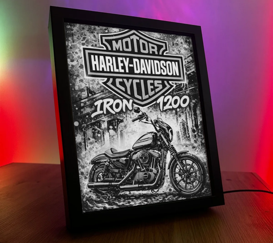 ObrazoLampka Harley Davidson Iron 1200 2