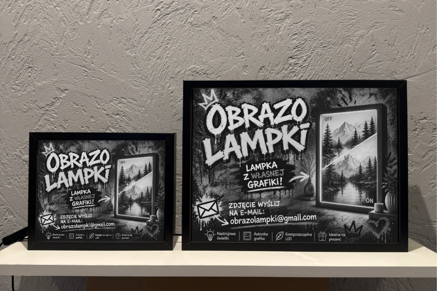 ObrazoLampka LED z własnego zdjęcia – wyjątkowy prezent z efektem WOW