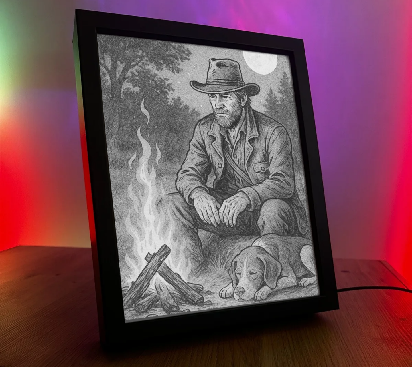 ObrazoLampka Red Dead Redemption RDR2 2