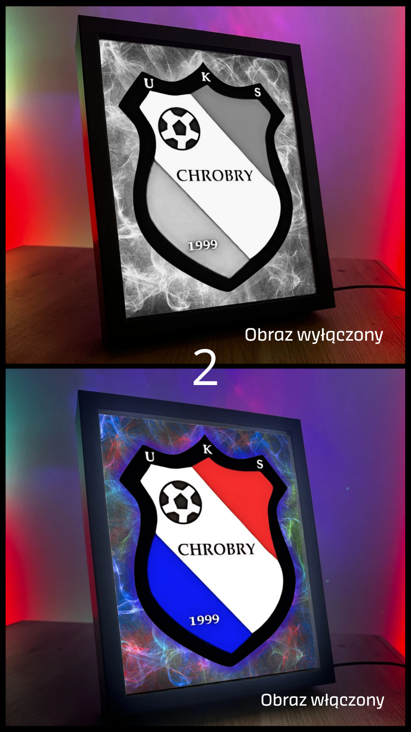 ObrazoLampka Indywidualna UKS Chrobry