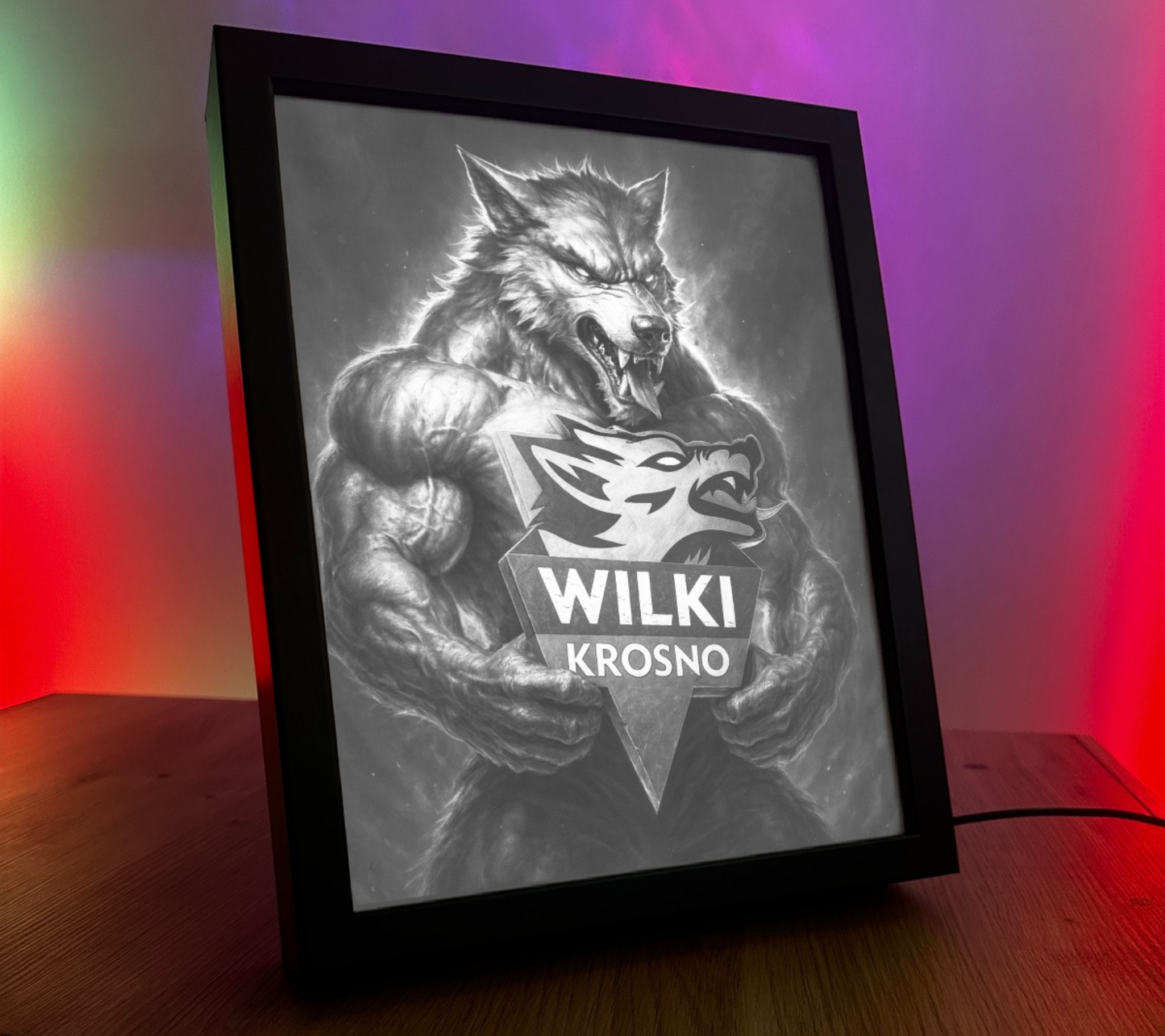 Obrazo Lampka Wilki Krosno