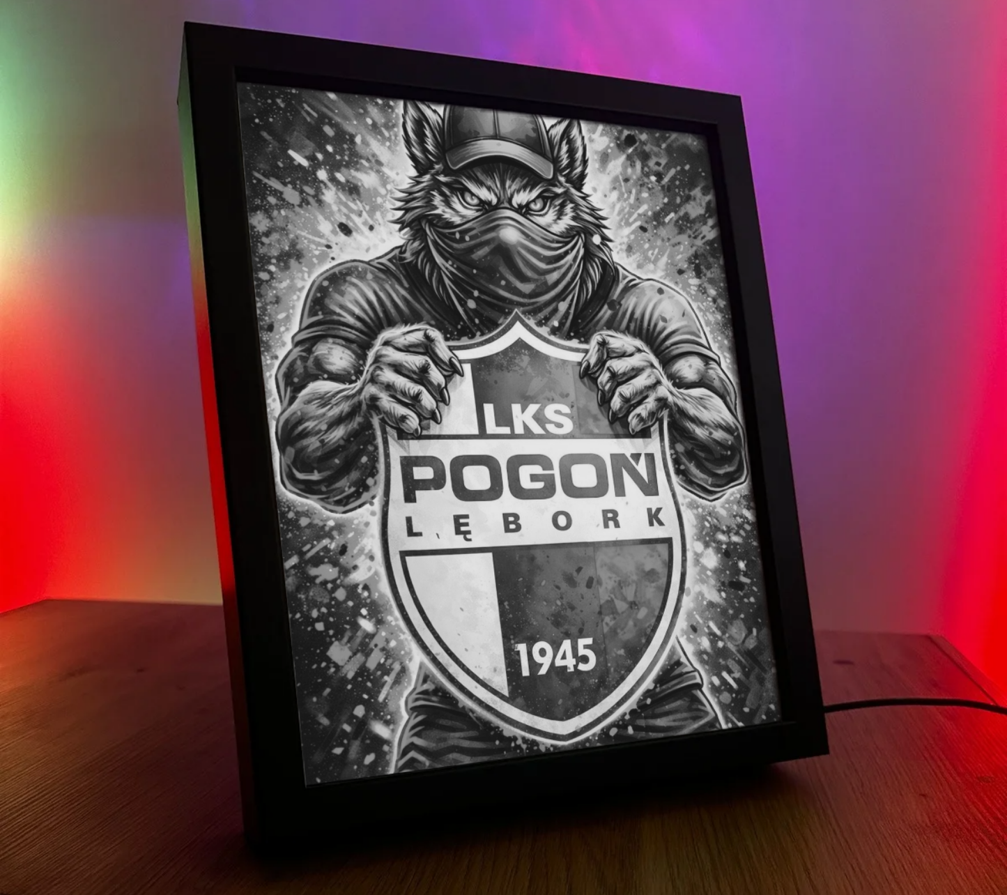 Obrazo Lampka LKS Pogoń Lębork