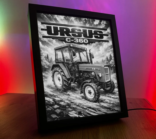 ObrazoLampka Traktor Ursus C-360 Z Kabiną 2
