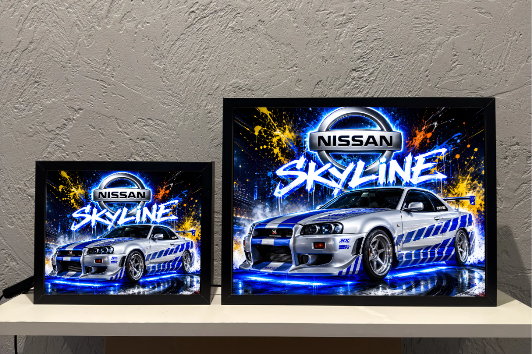 Nissan Skyline Prezent dla Faceta Lampka Nocna ObrazoLampka 1