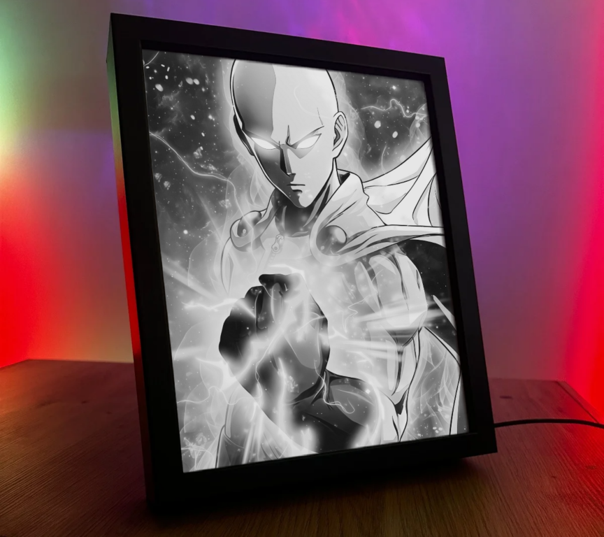 Obrazo-lampka One Punch Man 1