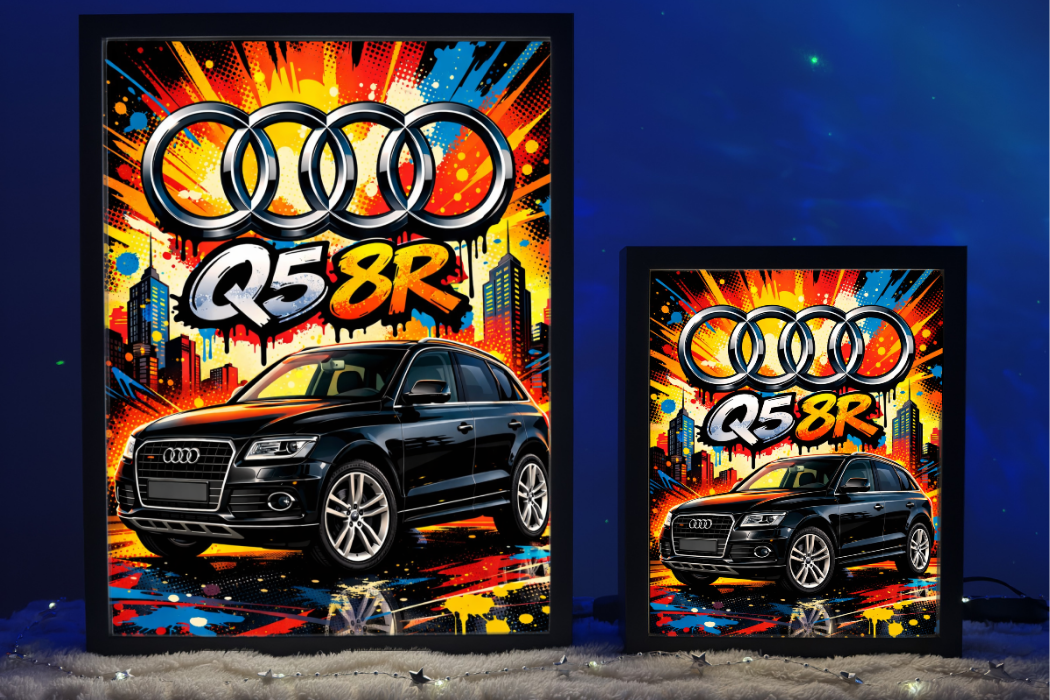 ObrazoLampka Prezent Lampka Nocna Audi Q5 1