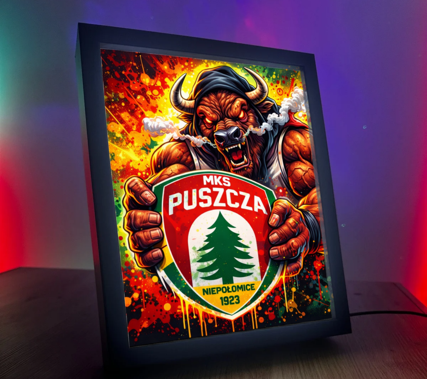 Obrazo Lampka MKS Puszcza Niepołomice 2