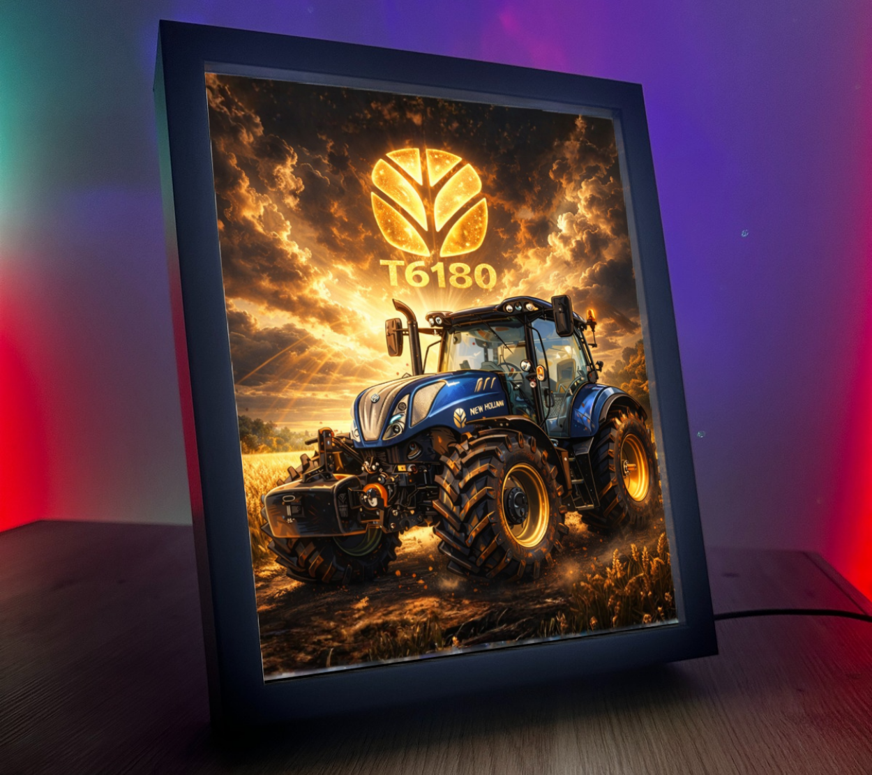 ObrazoLampka Traktor New Holland T6180 1