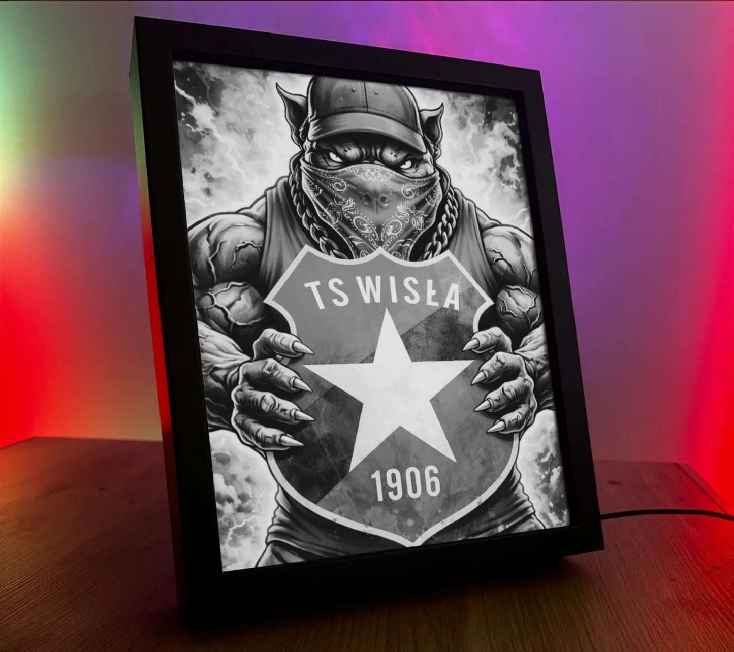 Obrazo Lampka Wisła Kraków 6