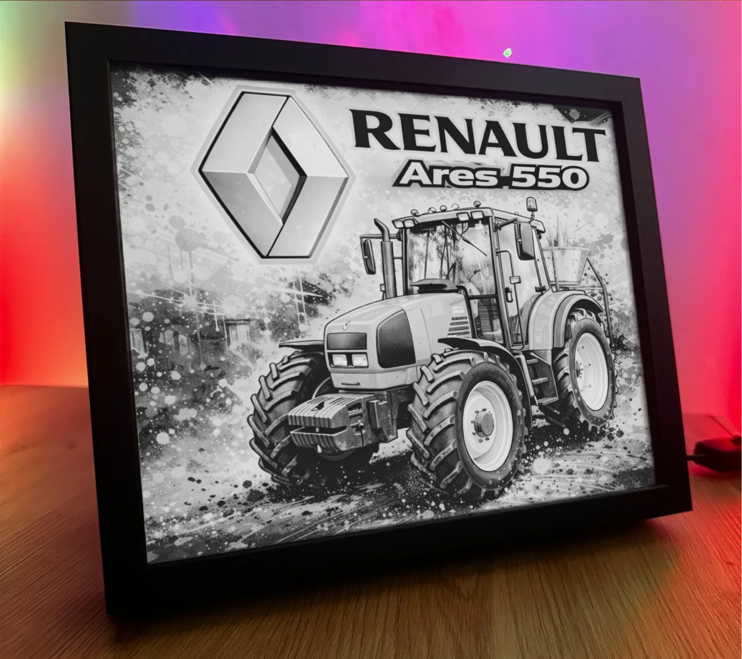 ObrazoLampka Traktor Renault Ares 550 1