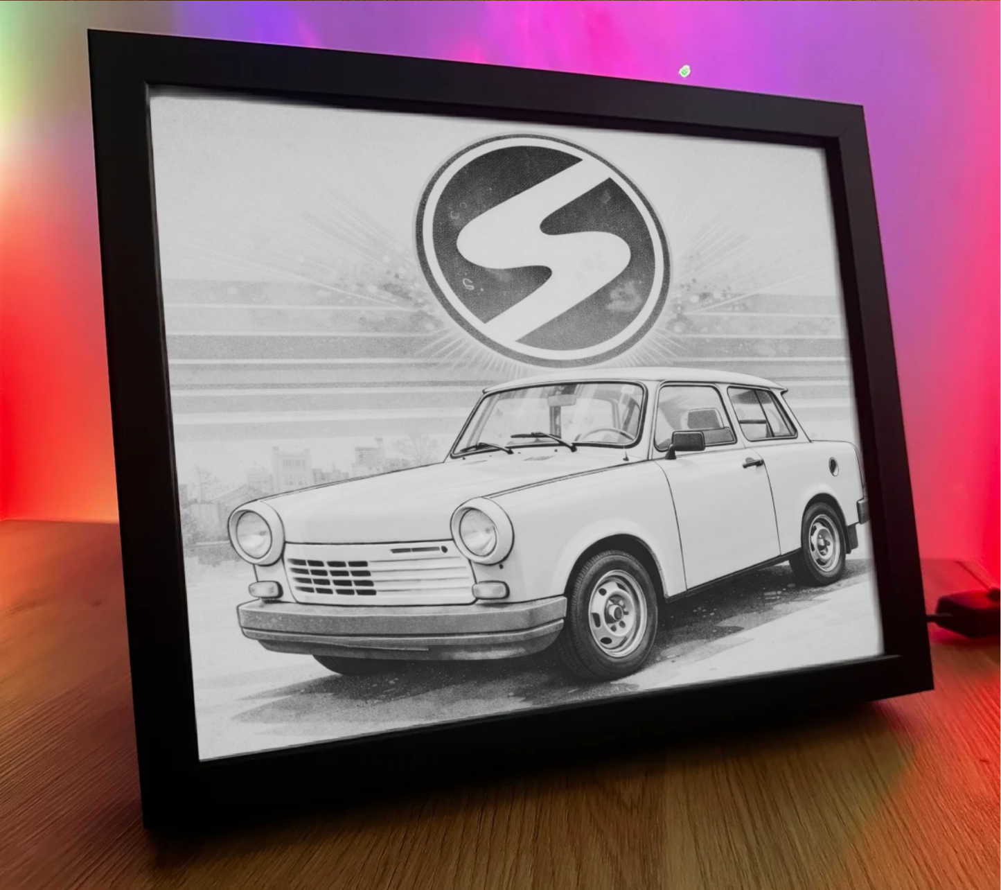 ObrazoLampka Trabant 1