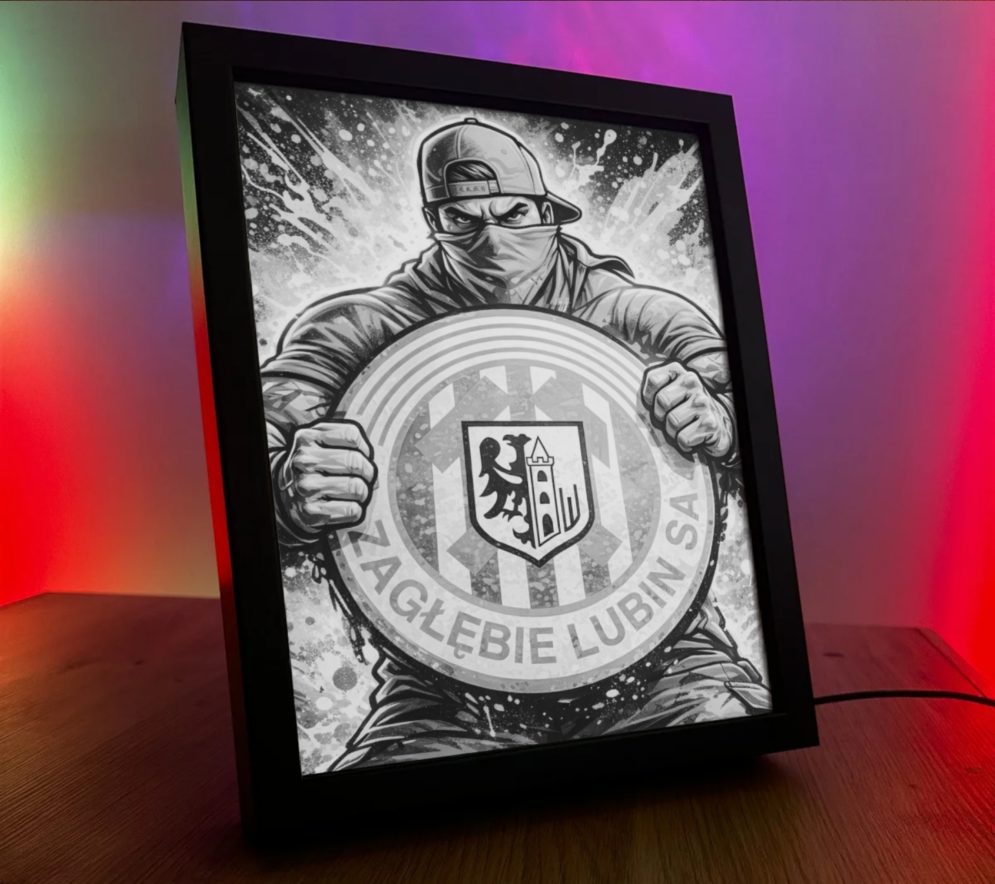 Obrazo Lampka Zagłębie Lubin 8