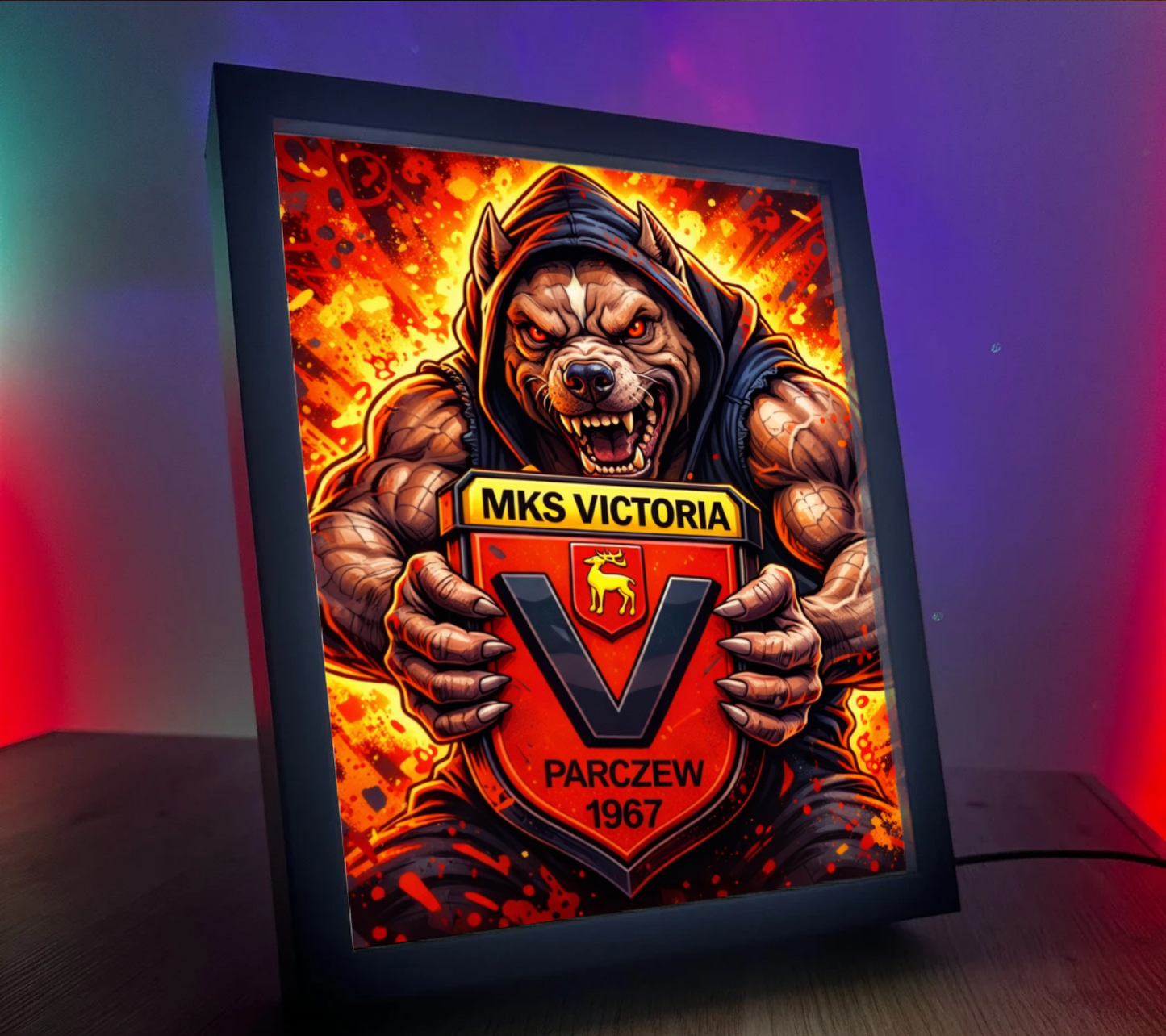 Obrazo Lampka MKS Victoria Parczew 1