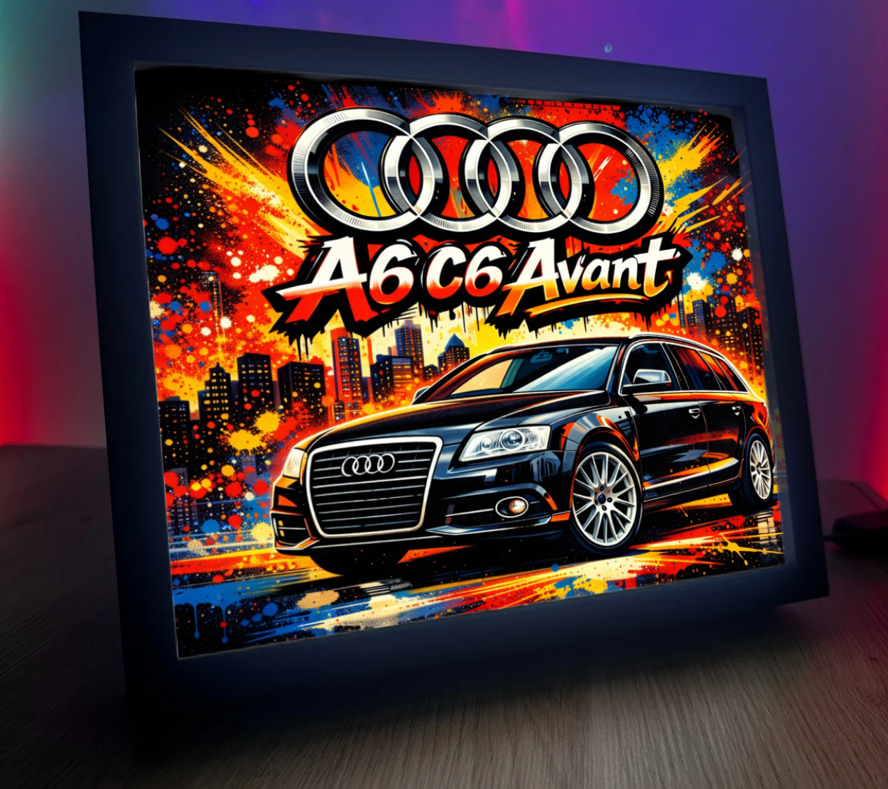 ObrazoLampka Audi A6 C6 Avant 1