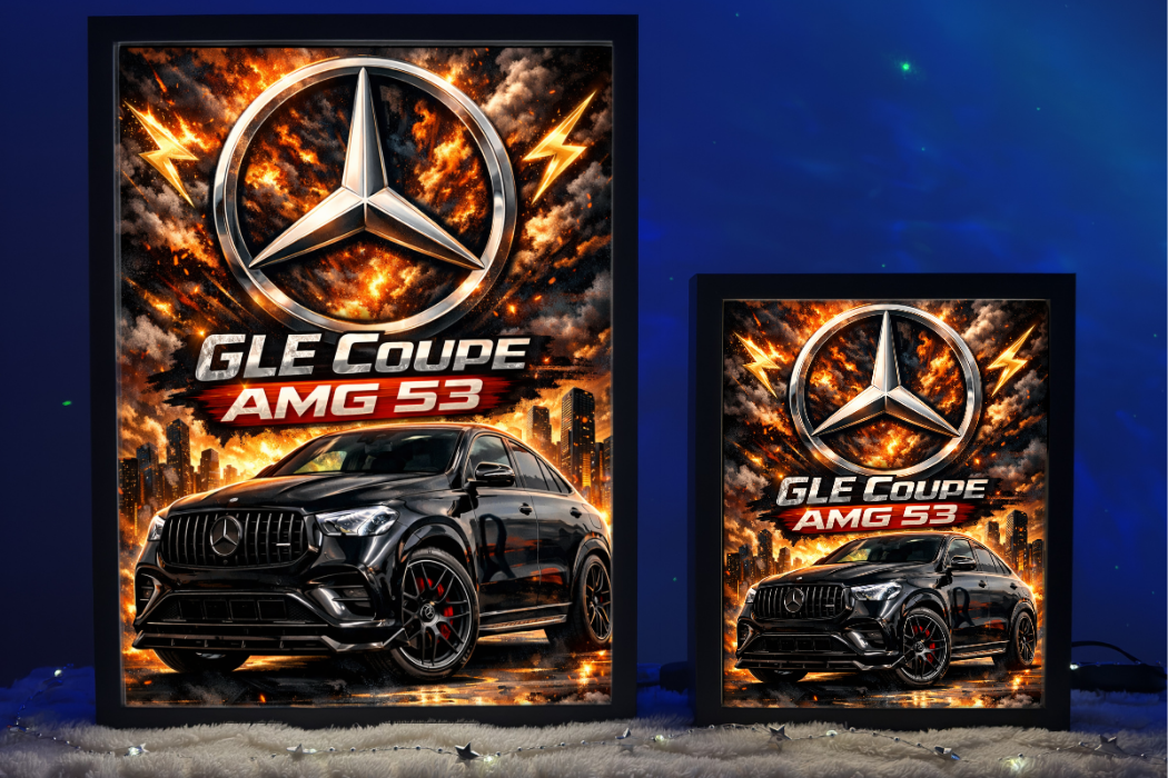 ObrazoLampka Prezent Lampka Nocna Mercedes GLE Coupe 1