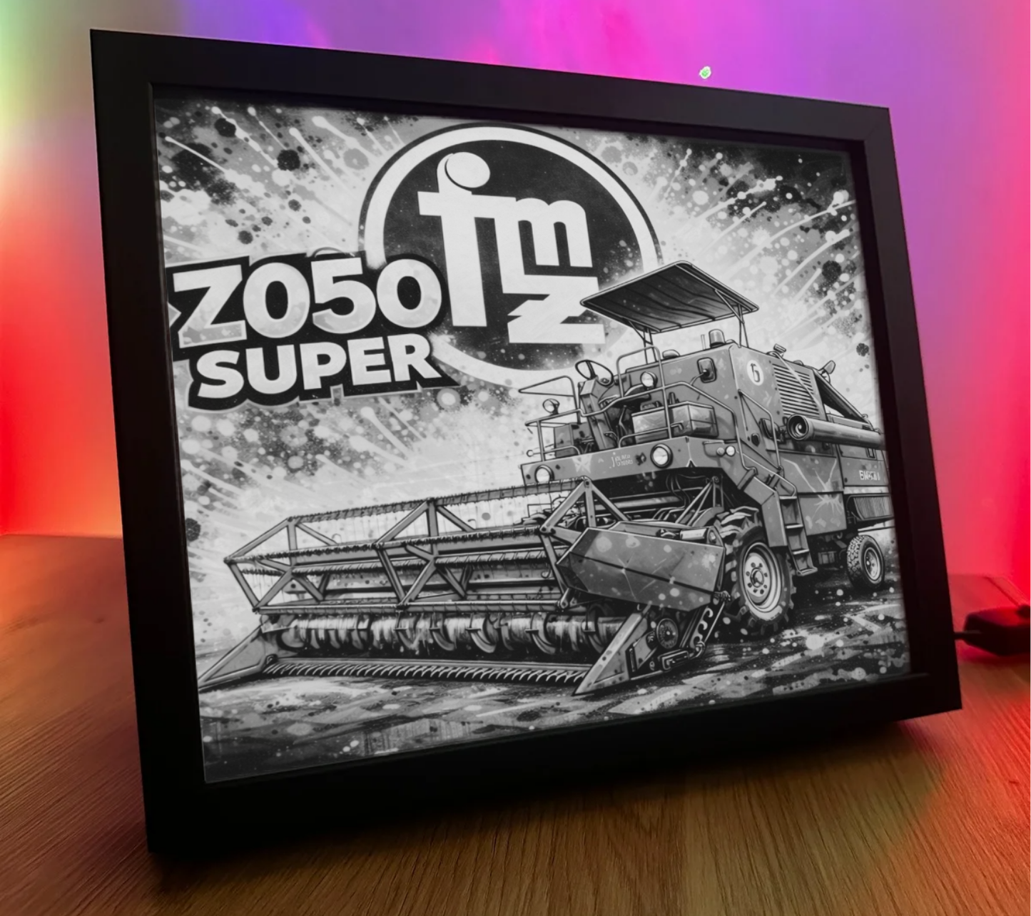 ObrazoLampka Kombajn Bizon Z050 Super 1