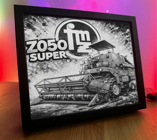 ObrazoLampka Kombajn Bizon Z050 Super 1