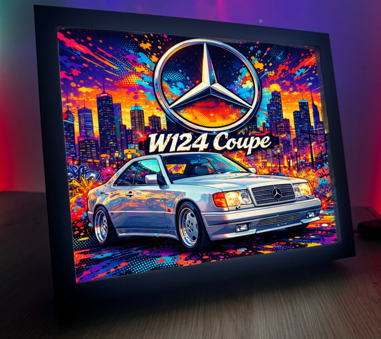 ObrazoLampka Mercedes W124 Copue 1