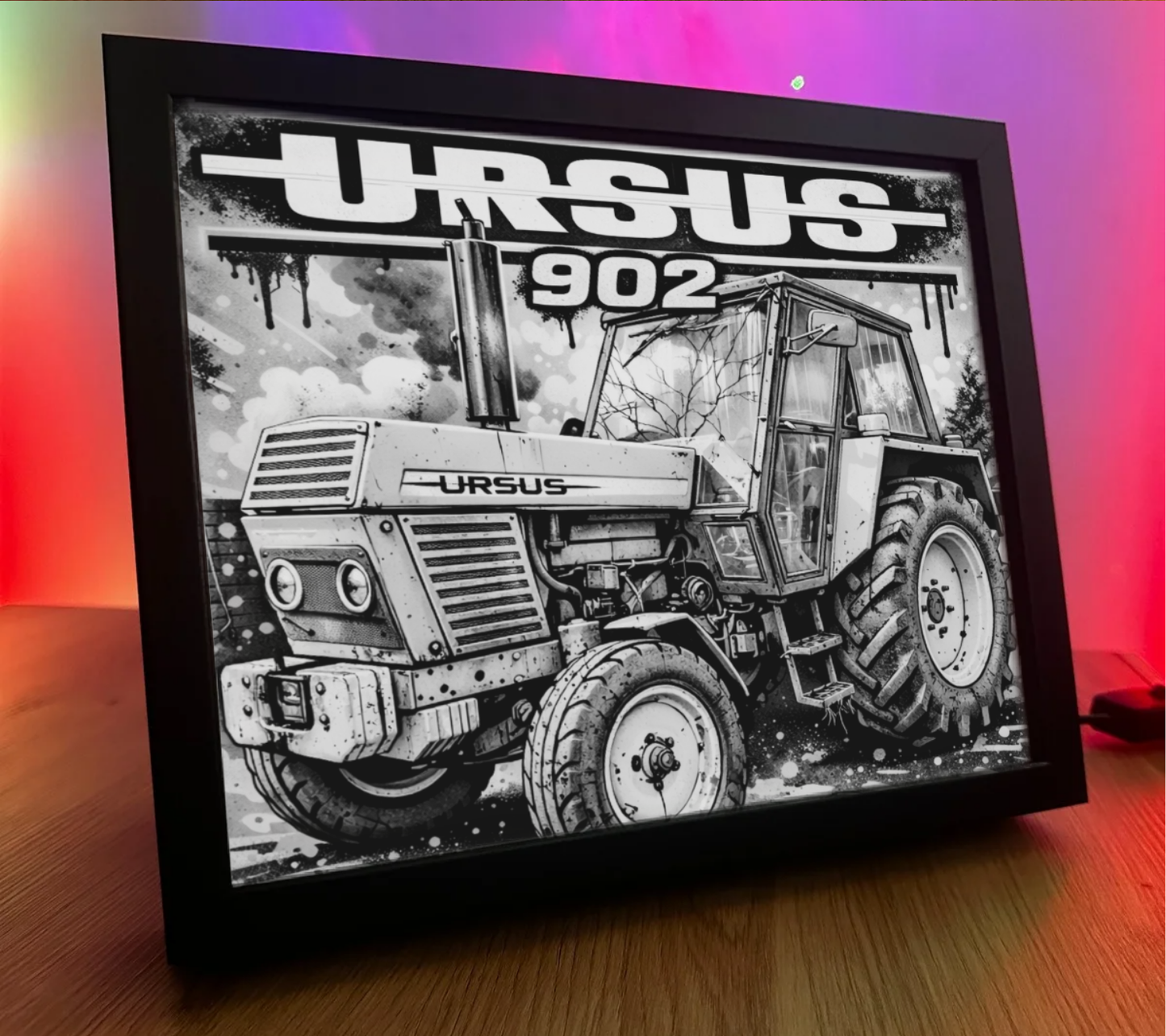 ObrazoLampka Traktor Ursus 902 2