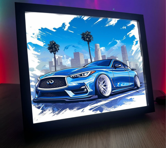 Obrazo lampka Infinity