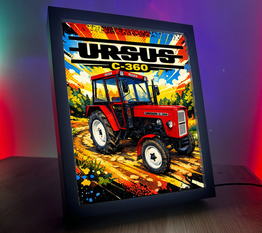 ObrazoLampka Traktor Ursus C-360 Z Kabiną 1