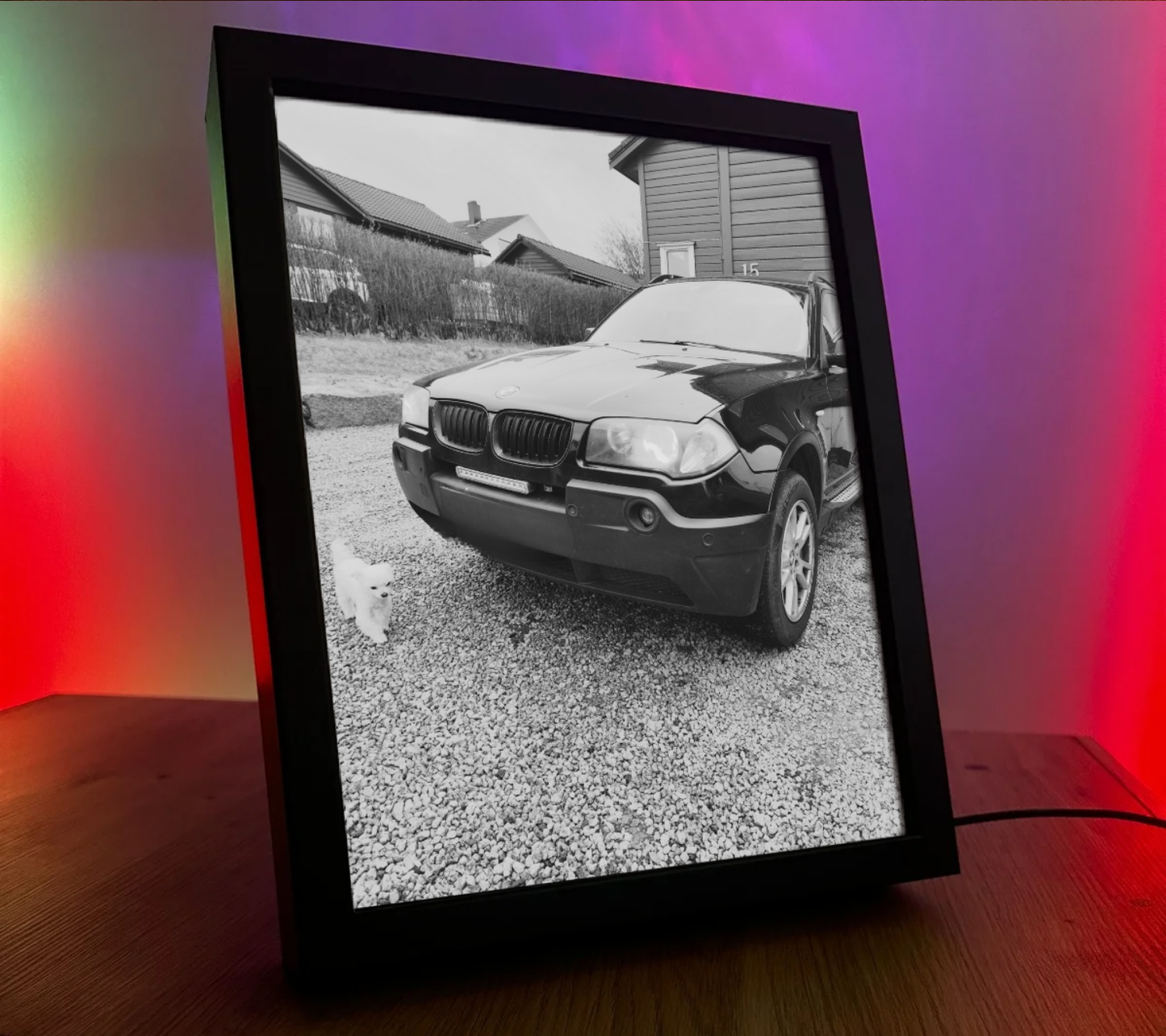 Obrazolampka indywidualna BMW