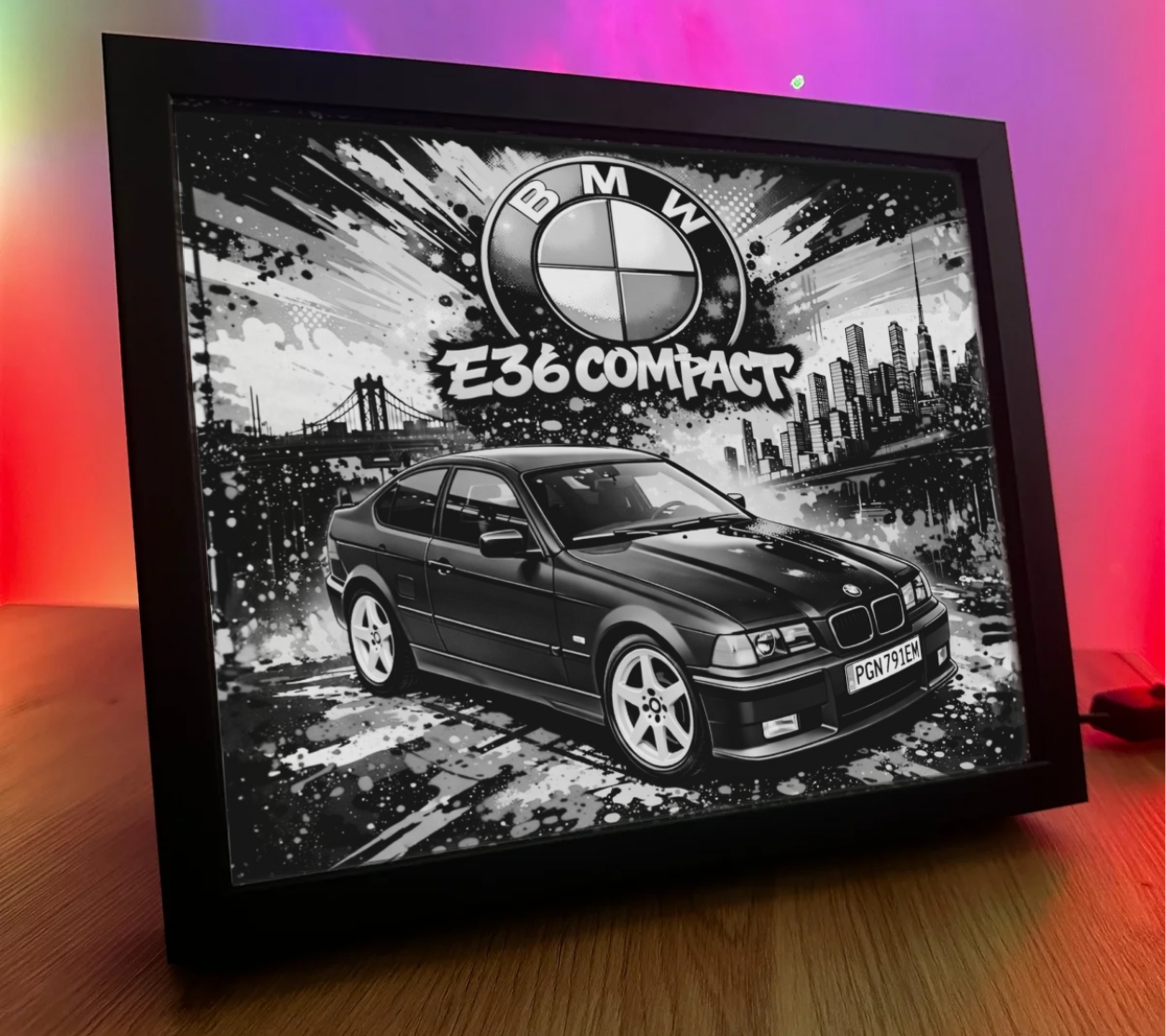 ObrazoLampka BMW E36 COMPACT 1 Indywidualna Zapytanie 23