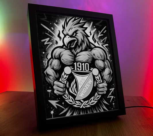 Obrazo Lampka Widzew Łódź