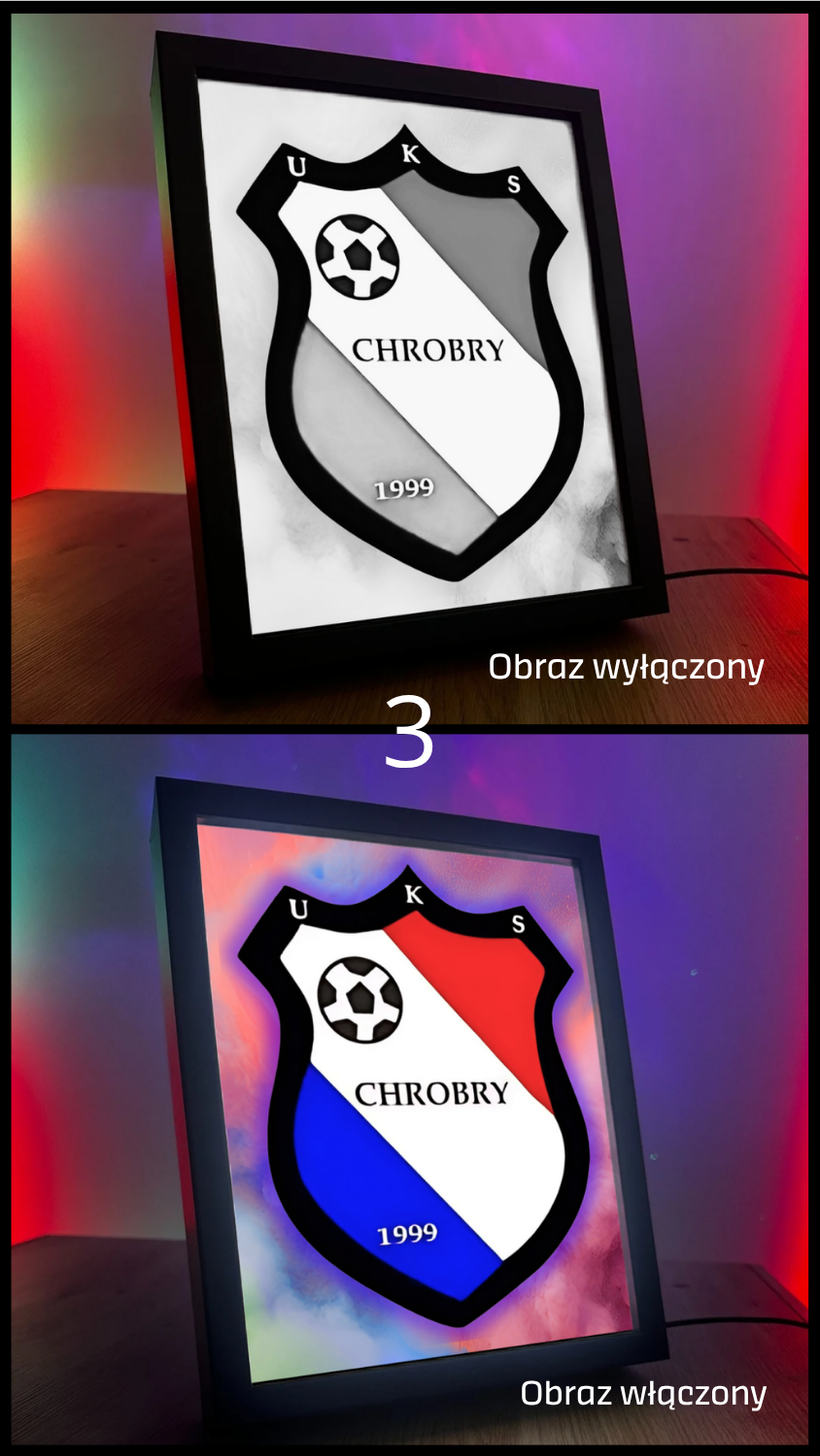 ObrazoLampka Indywidualna UKS Chrobry