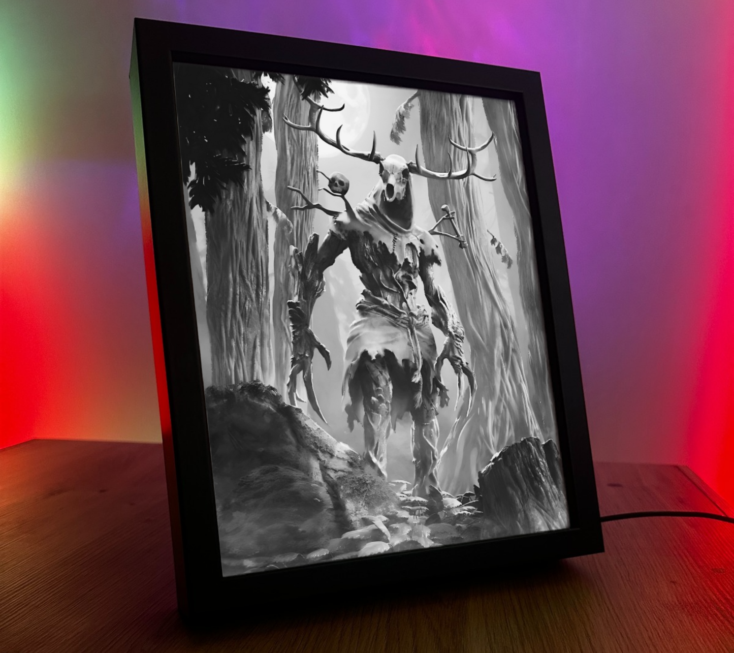 Obrazo Lampka Leszy Wiedźmin