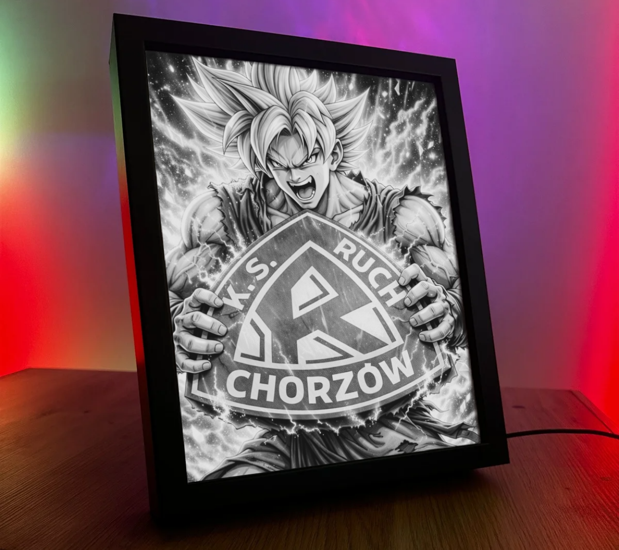 Obrazo Lampka Ruch Chorzów Goku 2