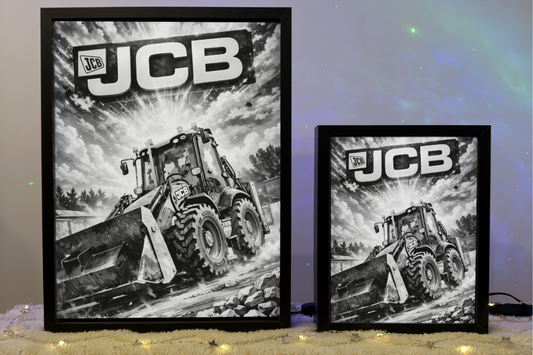Lampka Nocna ObrazoLampka na prezent Koparka JCB 1